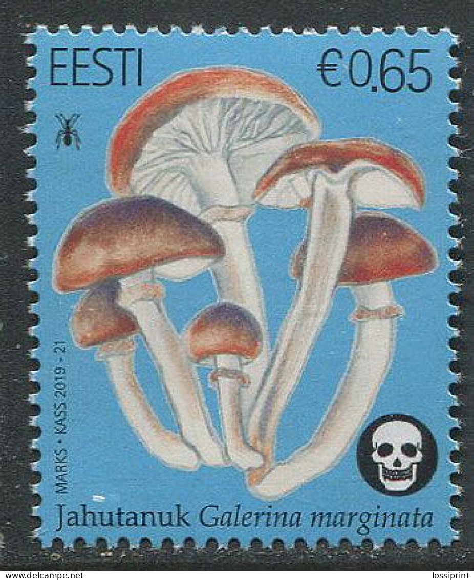 Estonia:Unused Stamp Mushroom, Galerina Marginata, 2019, MNH - Estland