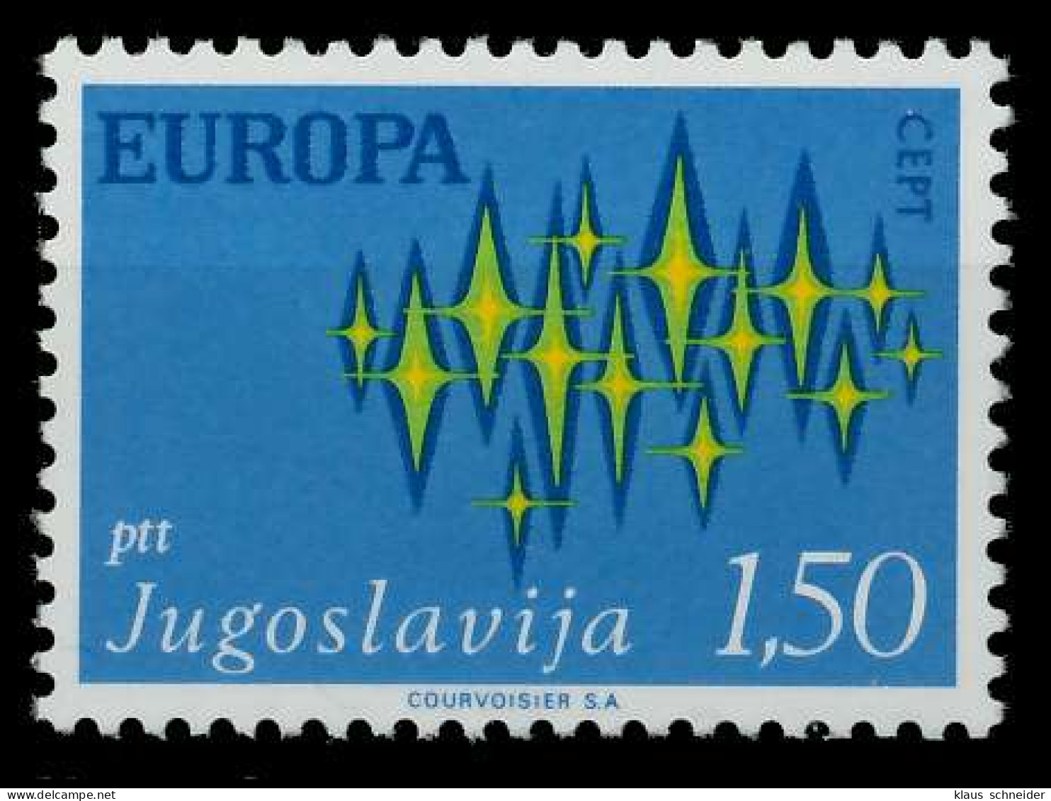JUGOSLAWIEN 1972 Nr 1457 Postfrisch X0402EA - Unused Stamps