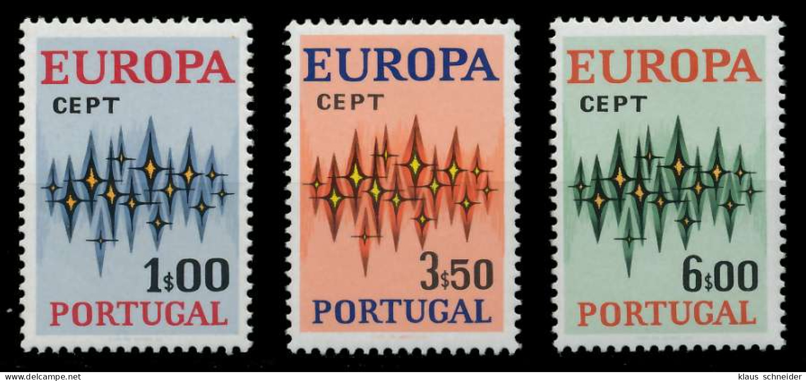 PORTUGAL 1972 Nr 1166-1168 Postfrisch X04038A - Unused Stamps