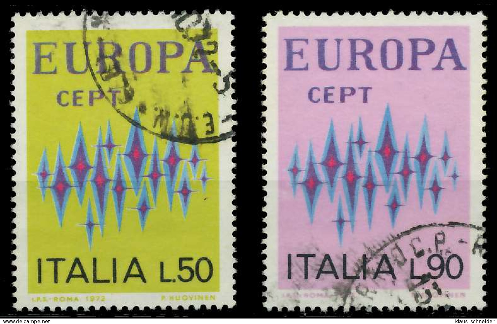 ITALIEN 1972 Nr 1364-1365 Gestempelt X040436 - 1971-80: Used