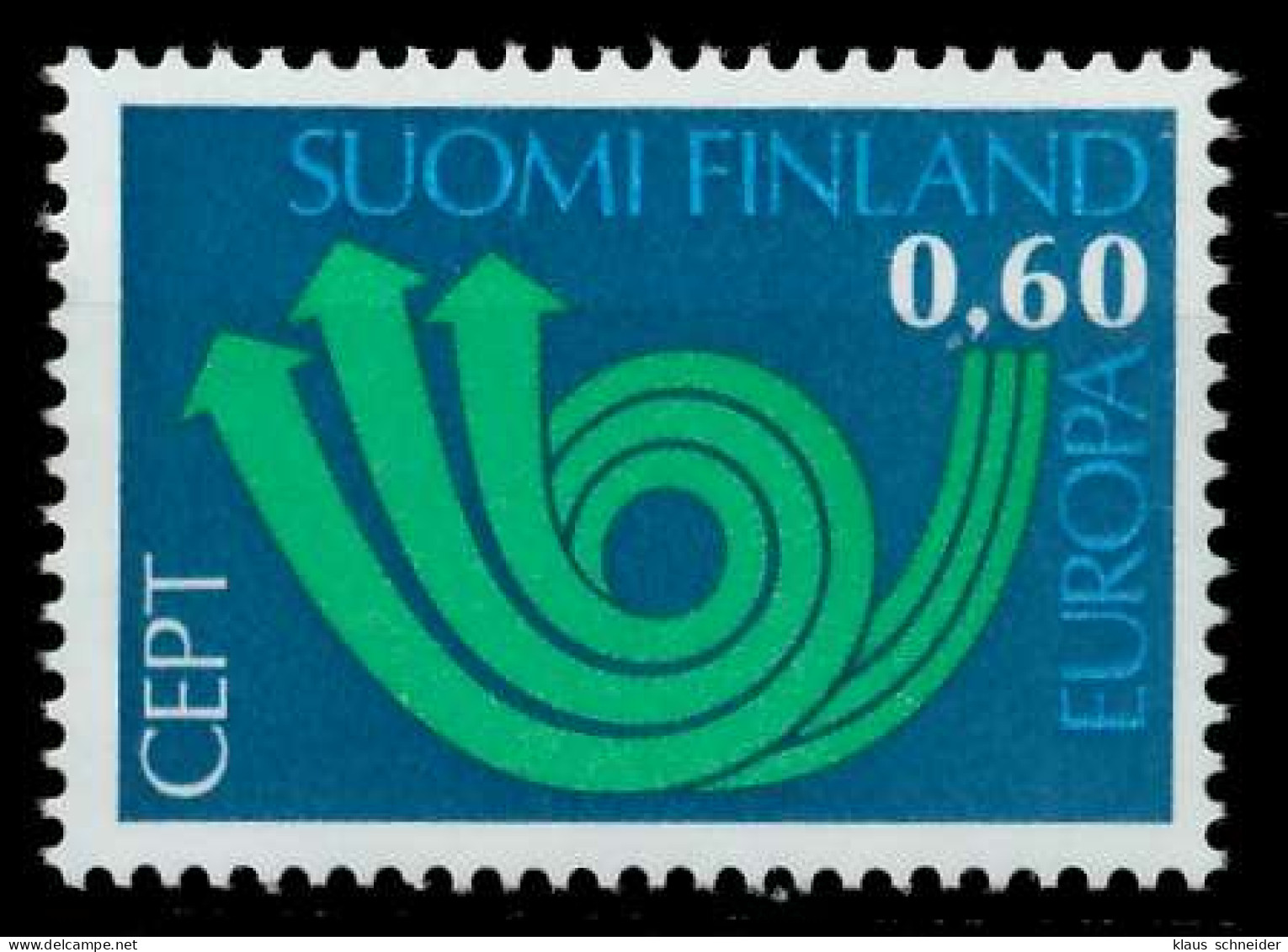 FINNLAND 1973 Nr 722 Postfrisch SAC2D52 - Unused Stamps