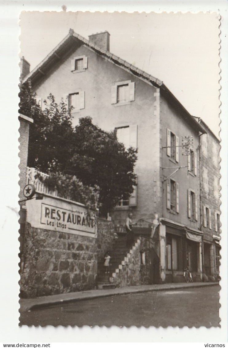 CP 43 LE CHAMBON SUR LIGNON Hotel Restaurant "Les Lilas" Chez Louis - Le Chambon-sur-Lignon