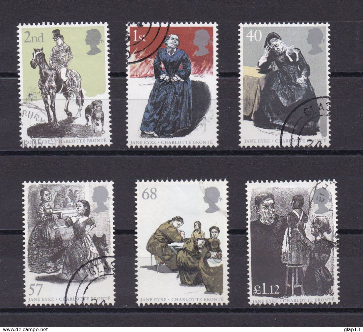 GRANDE-BRETAGNE 2005 TIMBRE N°2622/27 OBITERE JANE EYRE - Used Stamps