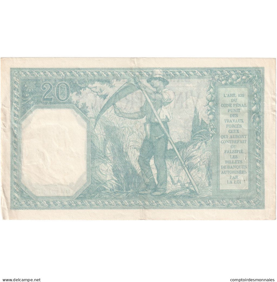 France, 20 Francs, 1918-04-26, R.4441, SUP - 20 F 1916-1919 ''Bayard''