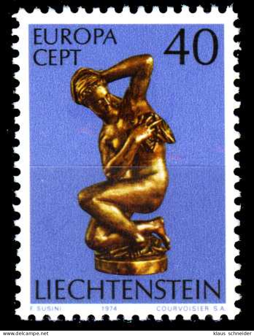 LIECHTENSTEIN 1974 Nr 601 Postfrisch SAC313E - Ongebruikt