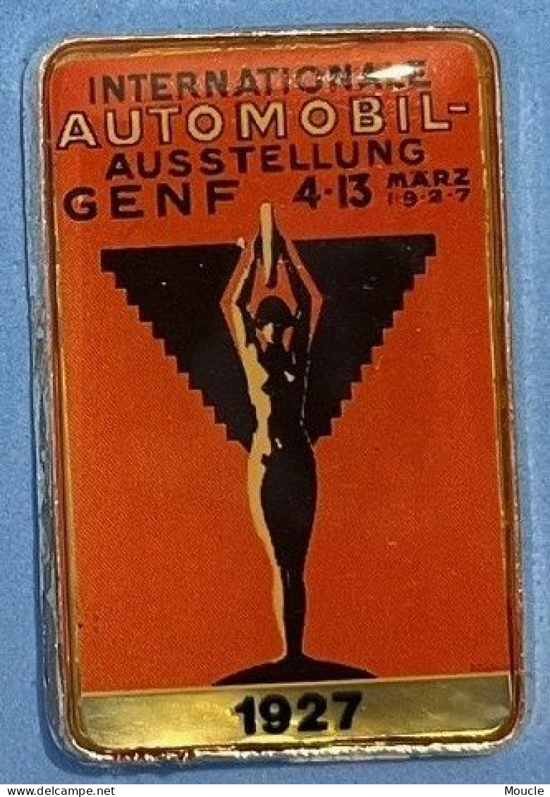 SALON INTERNATIONAL DE L'AUTO - GENEVE 1927 - VOITURE - CAR - AUTOMOBILE - SUISSE - SCHWEIZ - SWITZERLAND - GENEVA -(32) - Autres & Non Classés