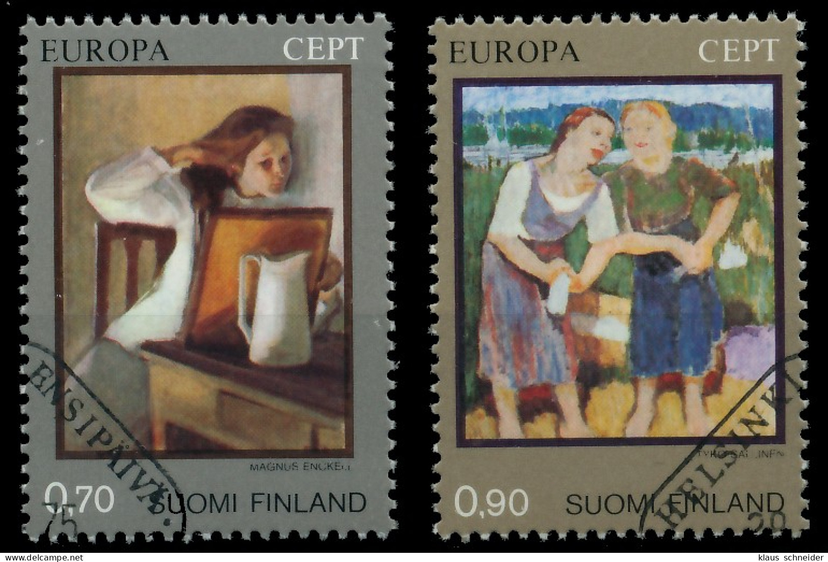 FINNLAND 1975 Nr 764-765 Gestempelt X04521A - Oblitérés