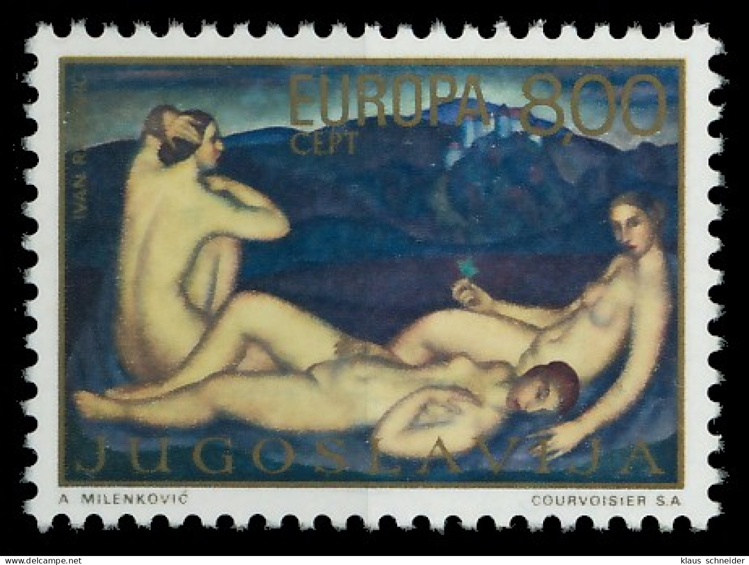 JUGOSLAWIEN 1975 Nr 1599I Postfrisch X0452C2 - Unused Stamps