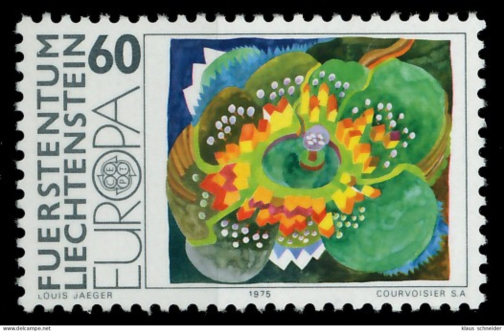LIECHTENSTEIN 1975 Nr 624 Postfrisch X0452F6 - Unused Stamps