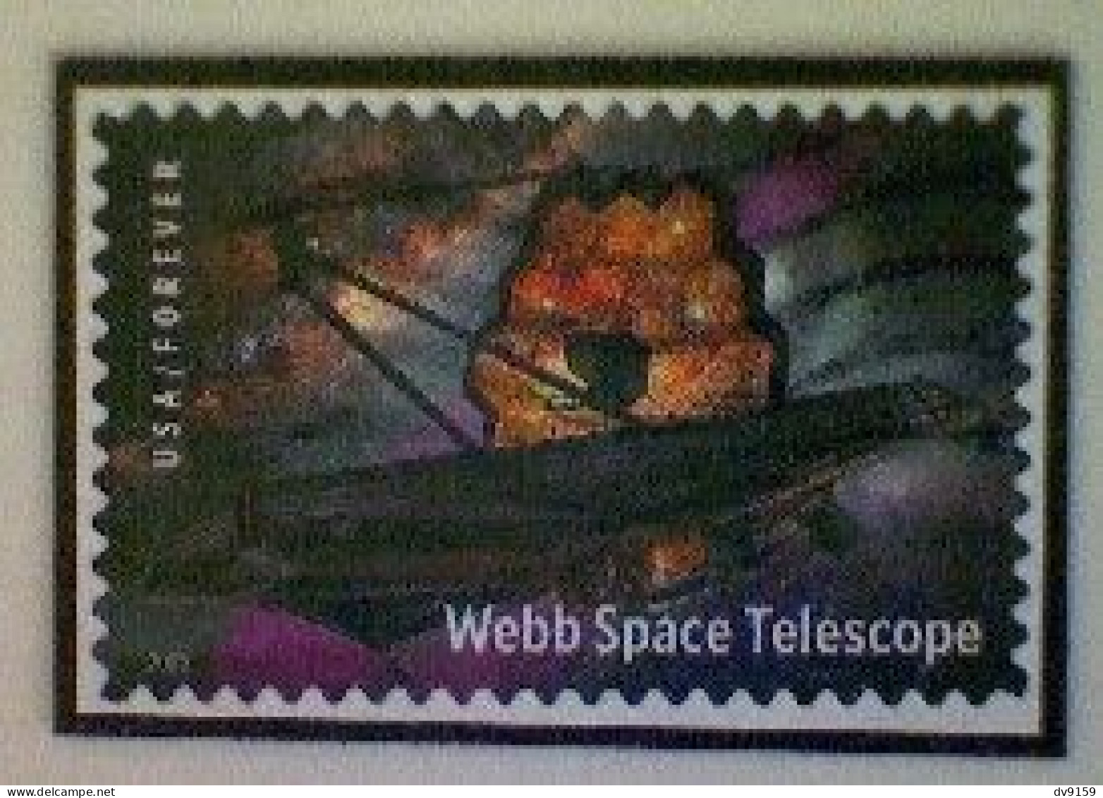 United States, Scott #5720, Used(o), 2022, Webb Space Telescope, (60¢) Forever, Multicolored - Used Stamps