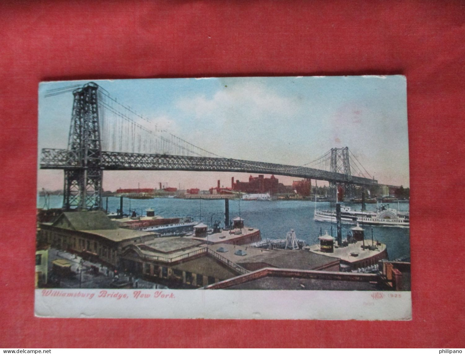 Williamsburg Bridge.  New York > New York City >    Ref 6385 - Manhattan