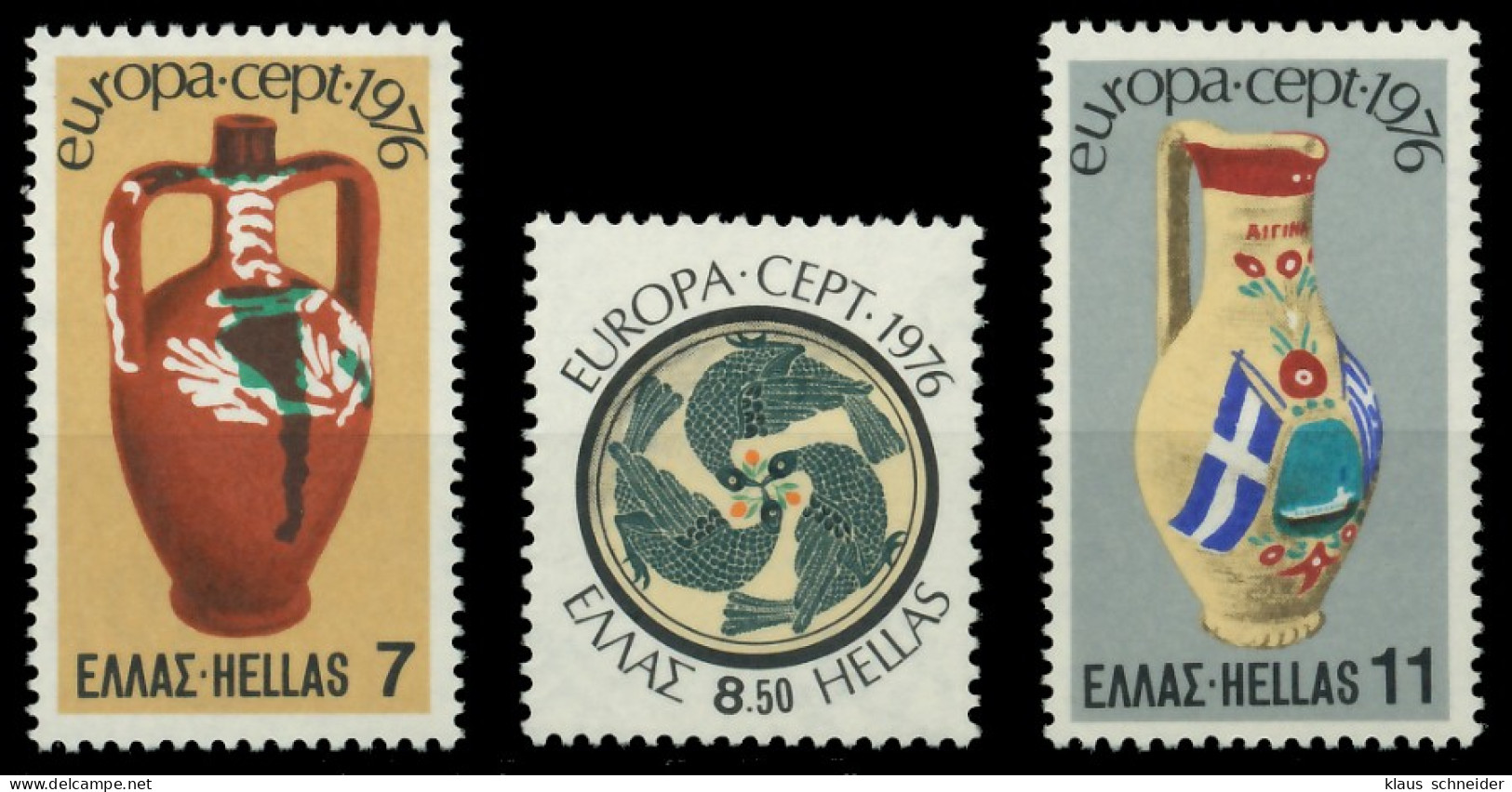 GRIECHENLAND 1976 Nr 1232-1234 Postfrisch SAC6DCE - Nuevos