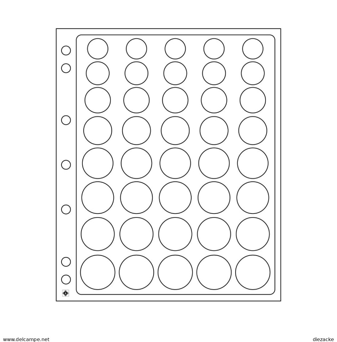 Leuchtturm Kunststoffhüllen ENCAP EURO (2er Pack) 327928 Neu - Matériel