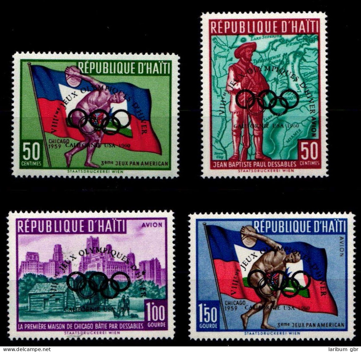 Haiti 595-598 Postfrisch #GF162 - Other & Unclassified