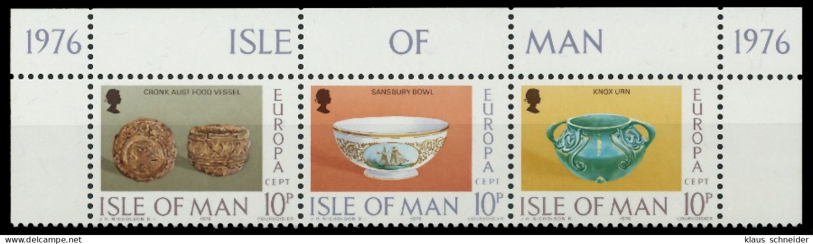 ISLE OF MAN Nr 85 Und 86 87 Postfrisch 3ER STR ORA X04B00E - Isle Of Man