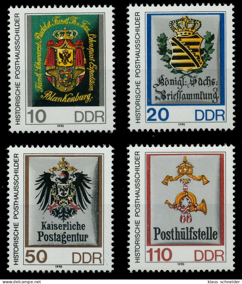 DDR 1990 Nr 3302-3305 Postfrisch SACC91E - Nuovi