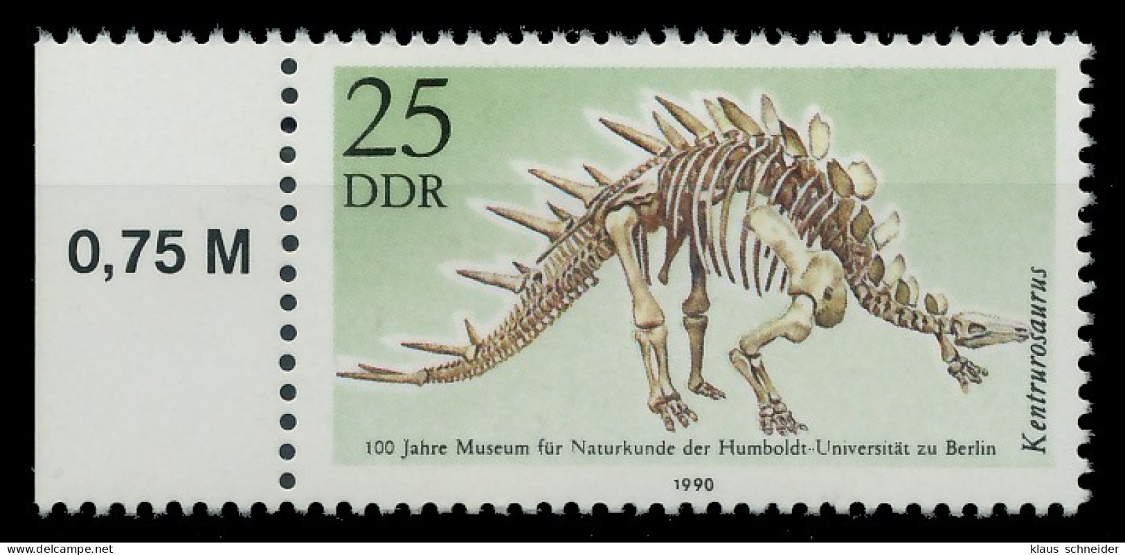 DDR 1990 Nr 3325 Postfrisch SRA X04B2AA - Unused Stamps