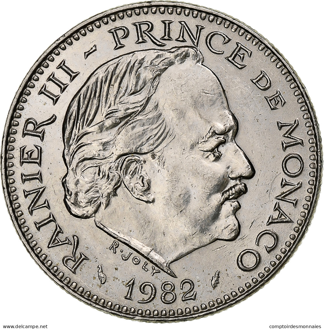Monaco, Rainier III, 5 Francs, 1982, Pessac, Cupro-nickel, SUP, Gadoury:MC153 - 1960-2001 Nouveaux Francs