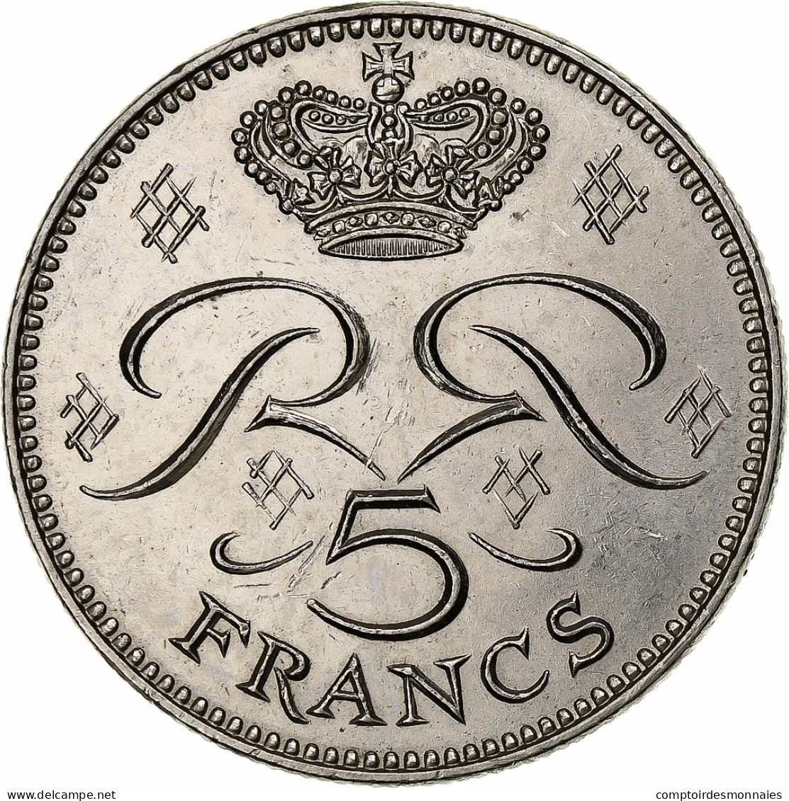 Monaco, Rainier III, 5 Francs, 1982, Pessac, Cupro-nickel, SUP, Gadoury:MC153 - 1960-2001 Franchi Nuovi