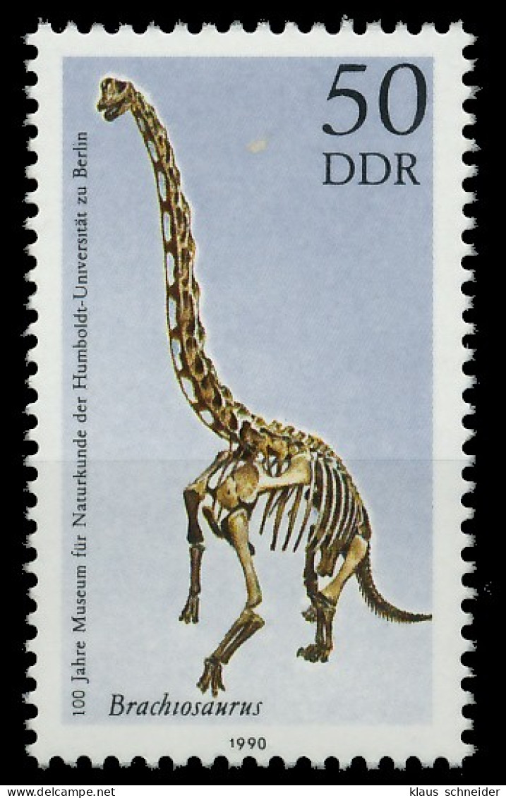 DDR 1990 Nr 3327 Postfrisch SACCBAA - Neufs