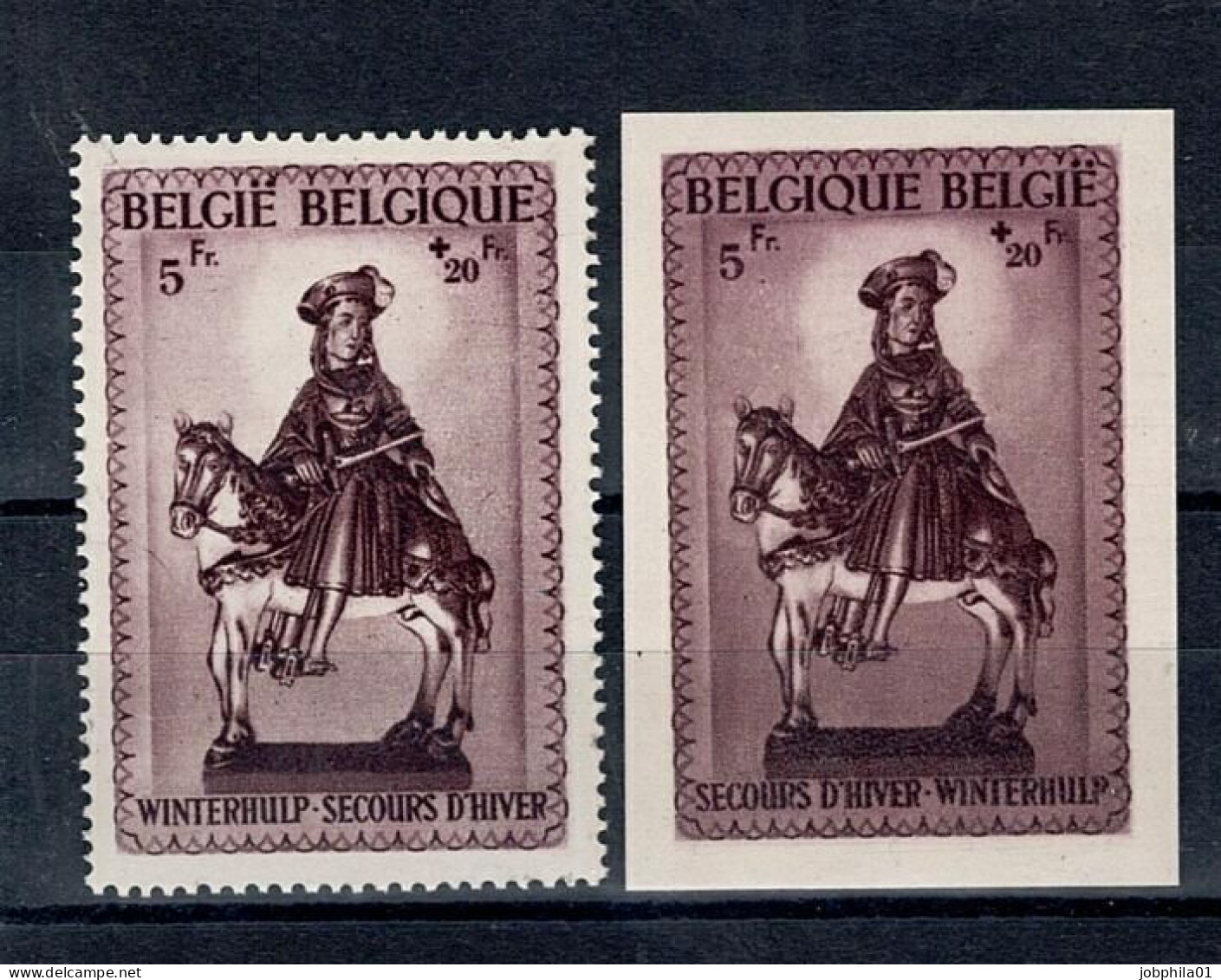 592A+B  Xx Côte 45.00€ - Unused Stamps