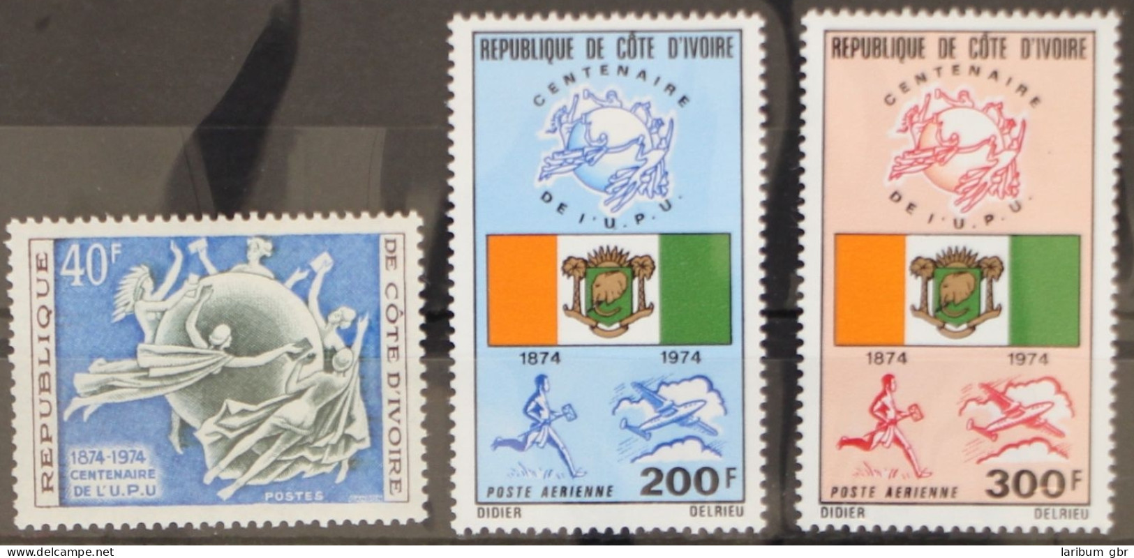 Elfenbeinküste 458-460 Postfrisch UPU #GC967 - Côte D'Ivoire (1960-...)