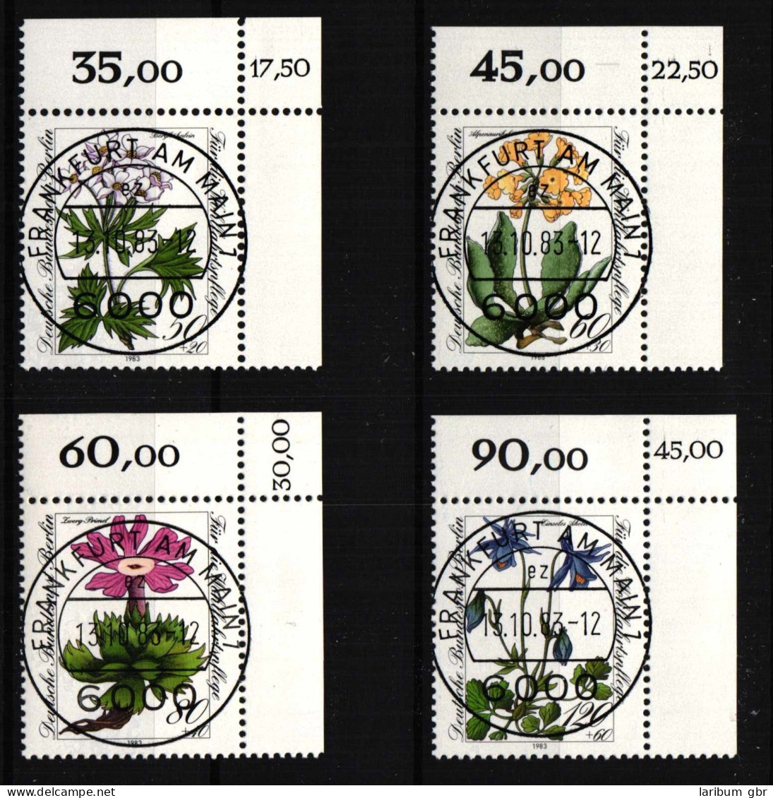 Berlin 703-706 Gestempelt KBWZ #HW530 - Altri & Non Classificati