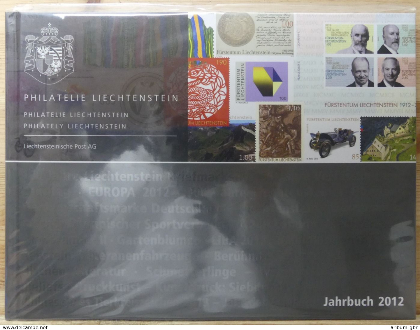 Liechtenstein Jahrbuch 2012 Postfrisch #KG625 - Other & Unclassified