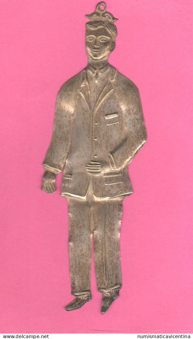 Ex Voto Votive Offering Man Offrande Votive 1940's - Arte Religiosa