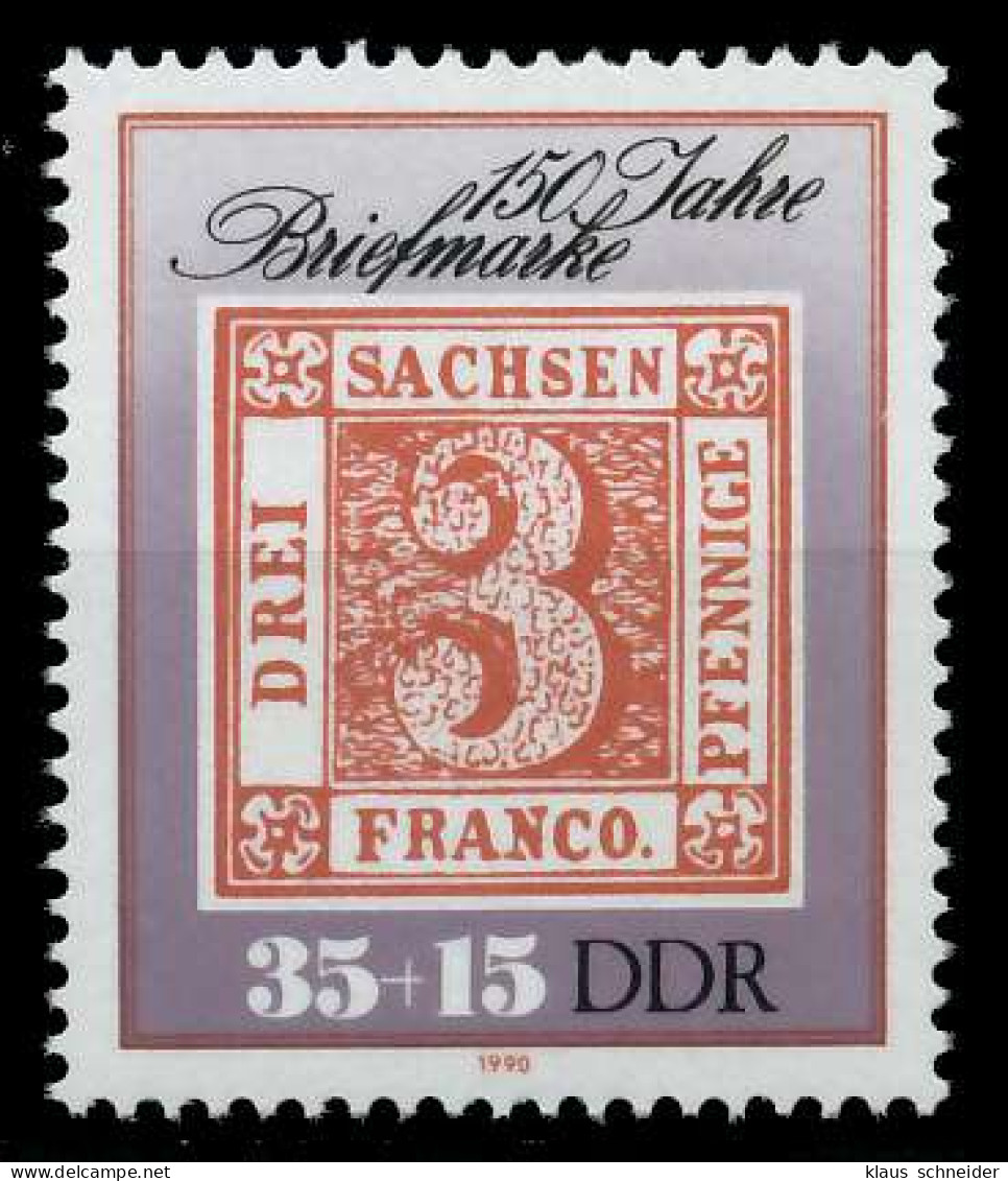 DDR 1990 Nr 3330 Postfrisch SAD3232 - Neufs