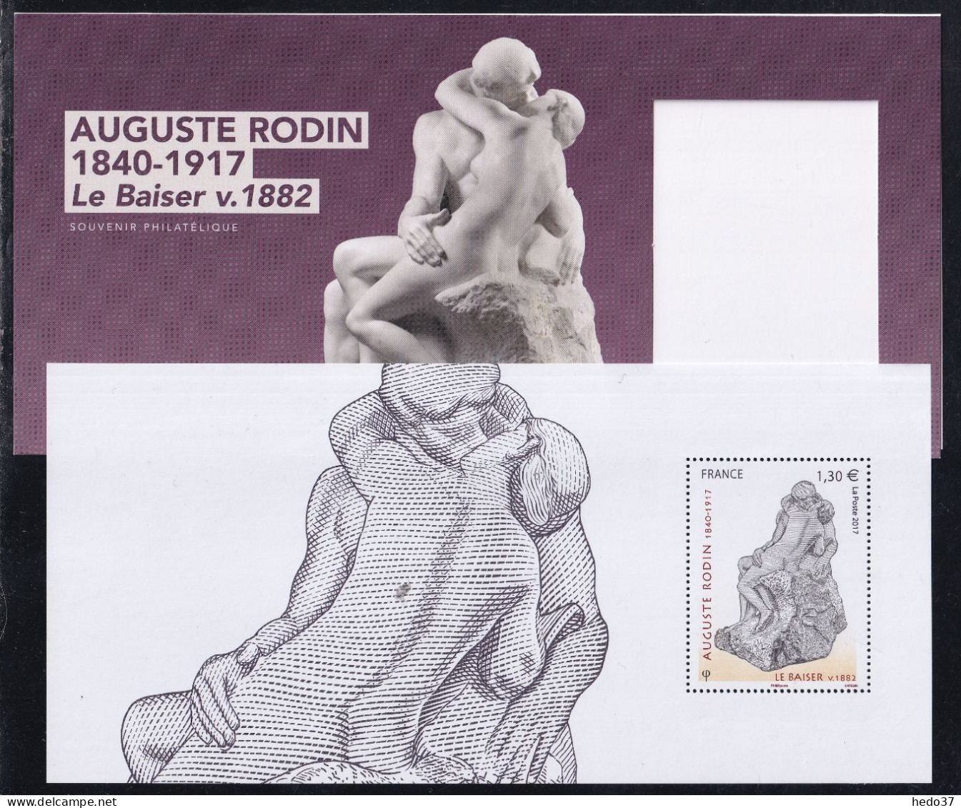 France Bloc Souvenir N°137 - Rodin - Neuf ** Sans Charnière - TB - Bloques Souvenir