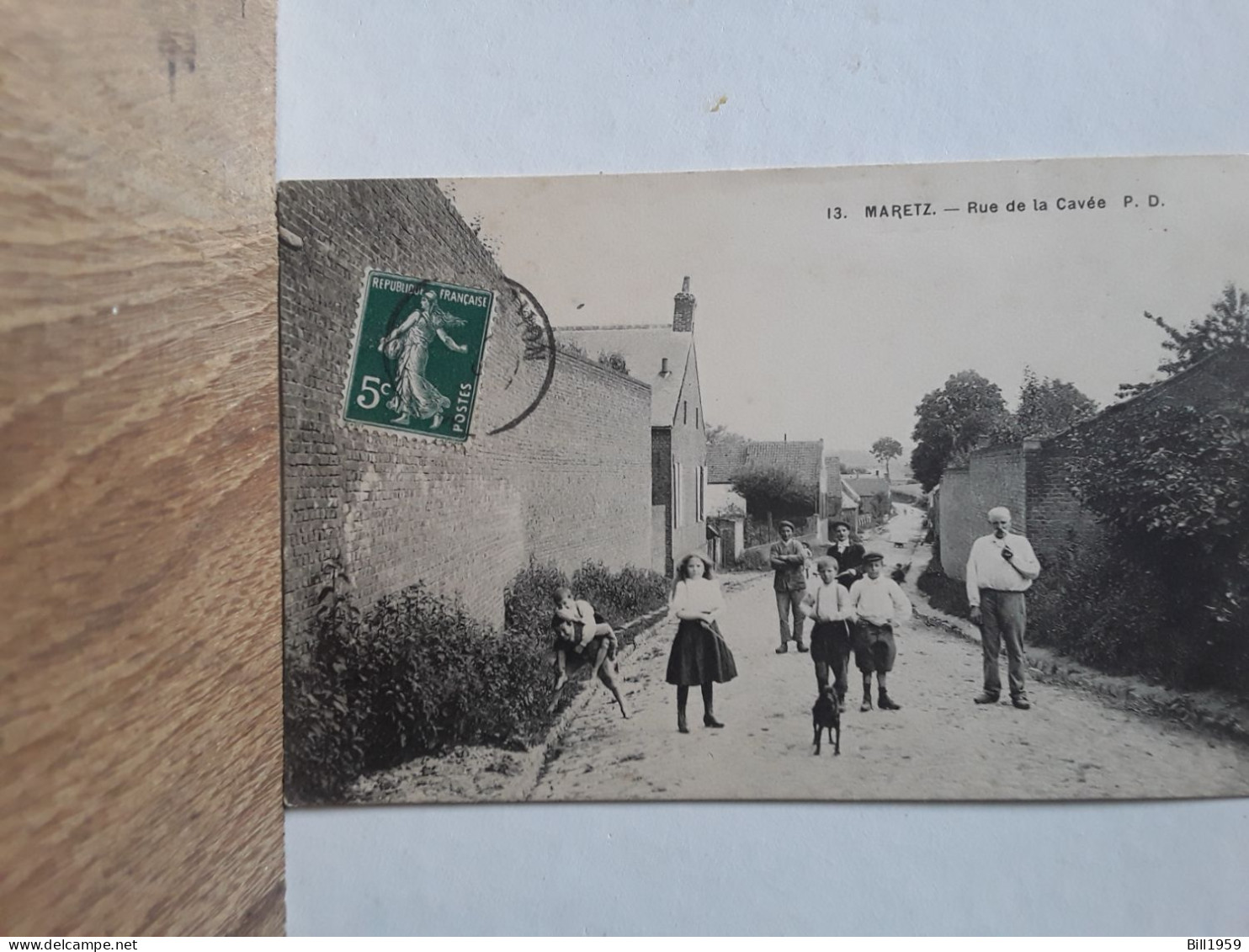 Maretz Rue De La Cachée.voyagé. Tres Bon - Autres & Non Classés