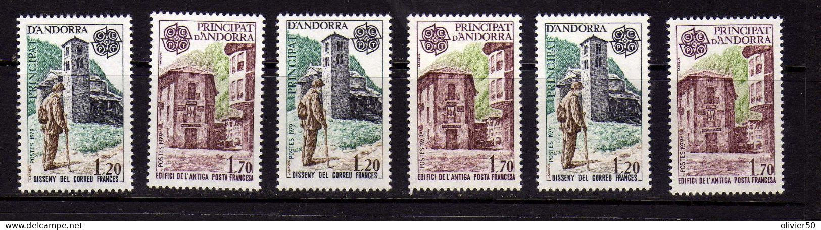 Andorre Francaise - Europa - Histoire Postale - Neufs** - MNH  - 3 Ex. - Ongebruikt