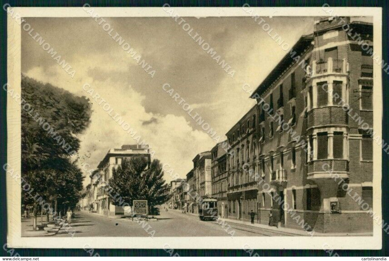 Ancona Città Viale Della Vittoria Corso Tripoli Tram Foto Cartolina RT2811 - Ancona