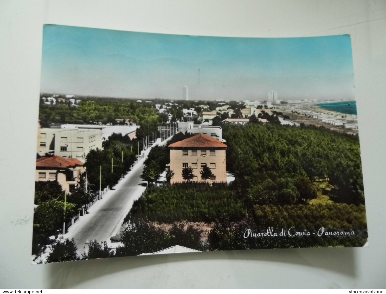 Cartolina Viaggiata "Pinarella Di Cervia - Panorama"  1960 - Ravenna