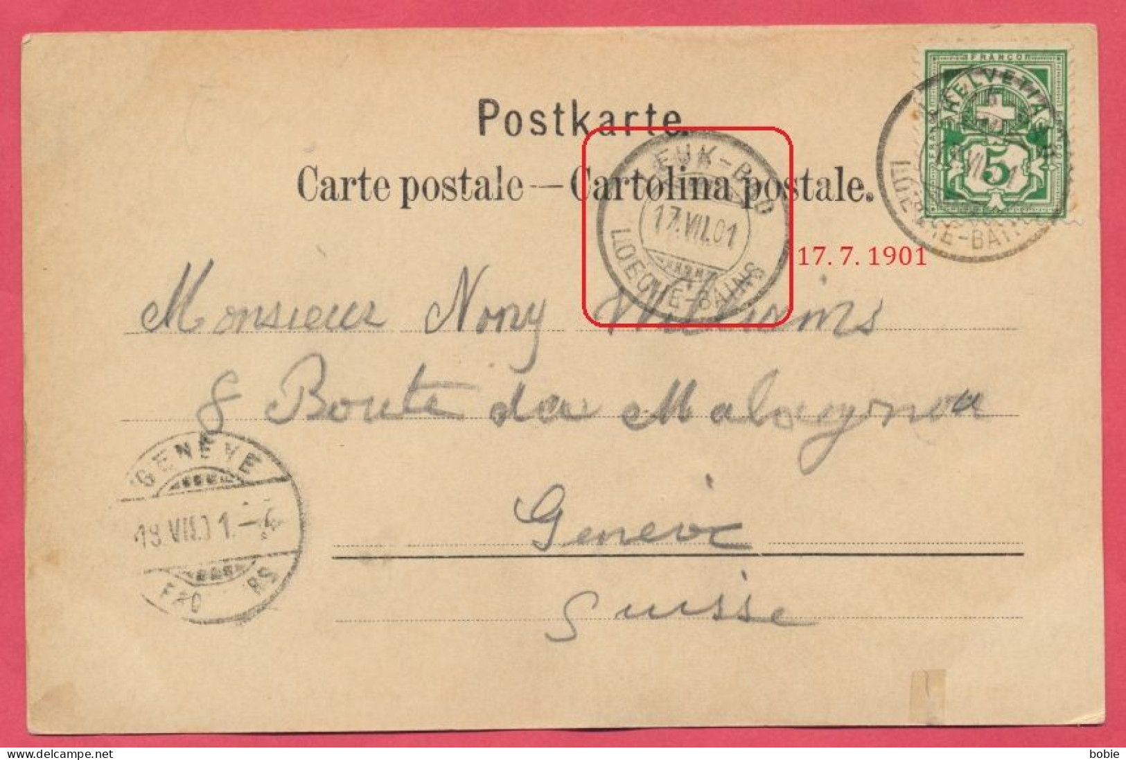 Loèche-les-Bains - Suisse Schweiz : Carte Précurseur 3 Vues De 1901. - Loèche