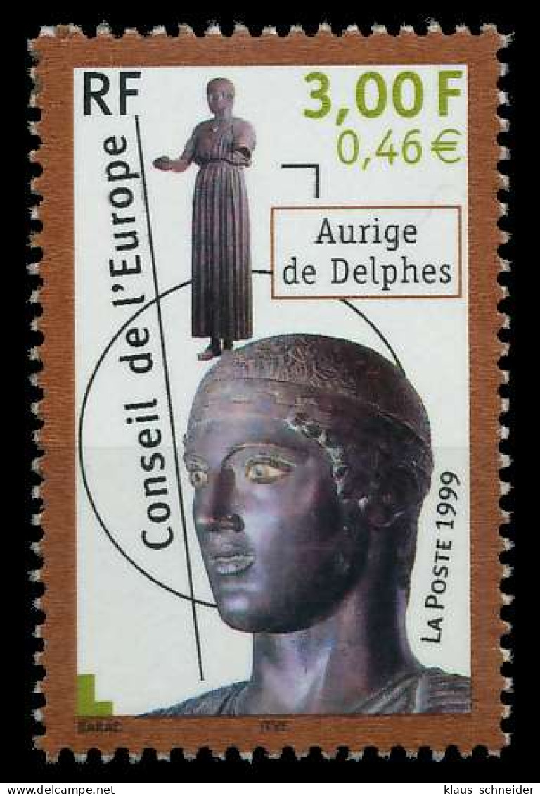 FRANKREICH DIENSTMARKEN EUROPARAT Nr 55 Postfrisch SAE401A - Mint/Hinged