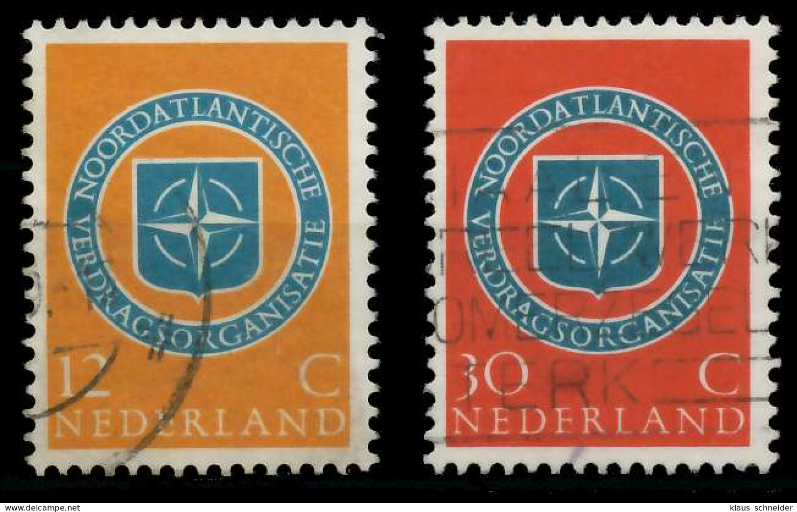 NIEDERLANDE 1959 Nr 728-729 Gestempelt X05FBE6 - Usados