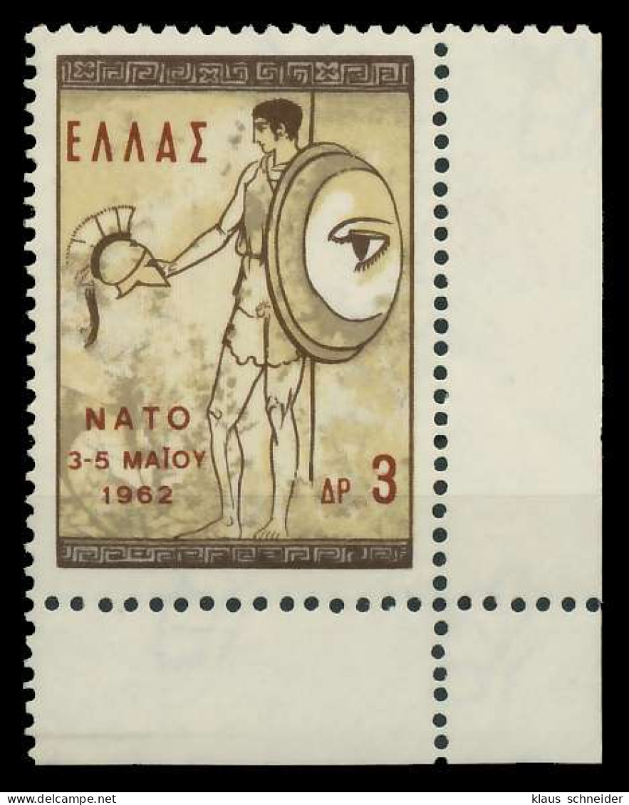 GRIECHENLAND 1962 Nr 793 Postfrisch ECKE-URE X05FC86 - Neufs