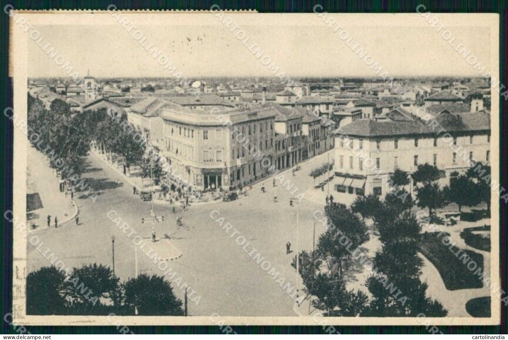 Pavia Voghera Piazza Meardi Cartolina RT2686 - Pavia