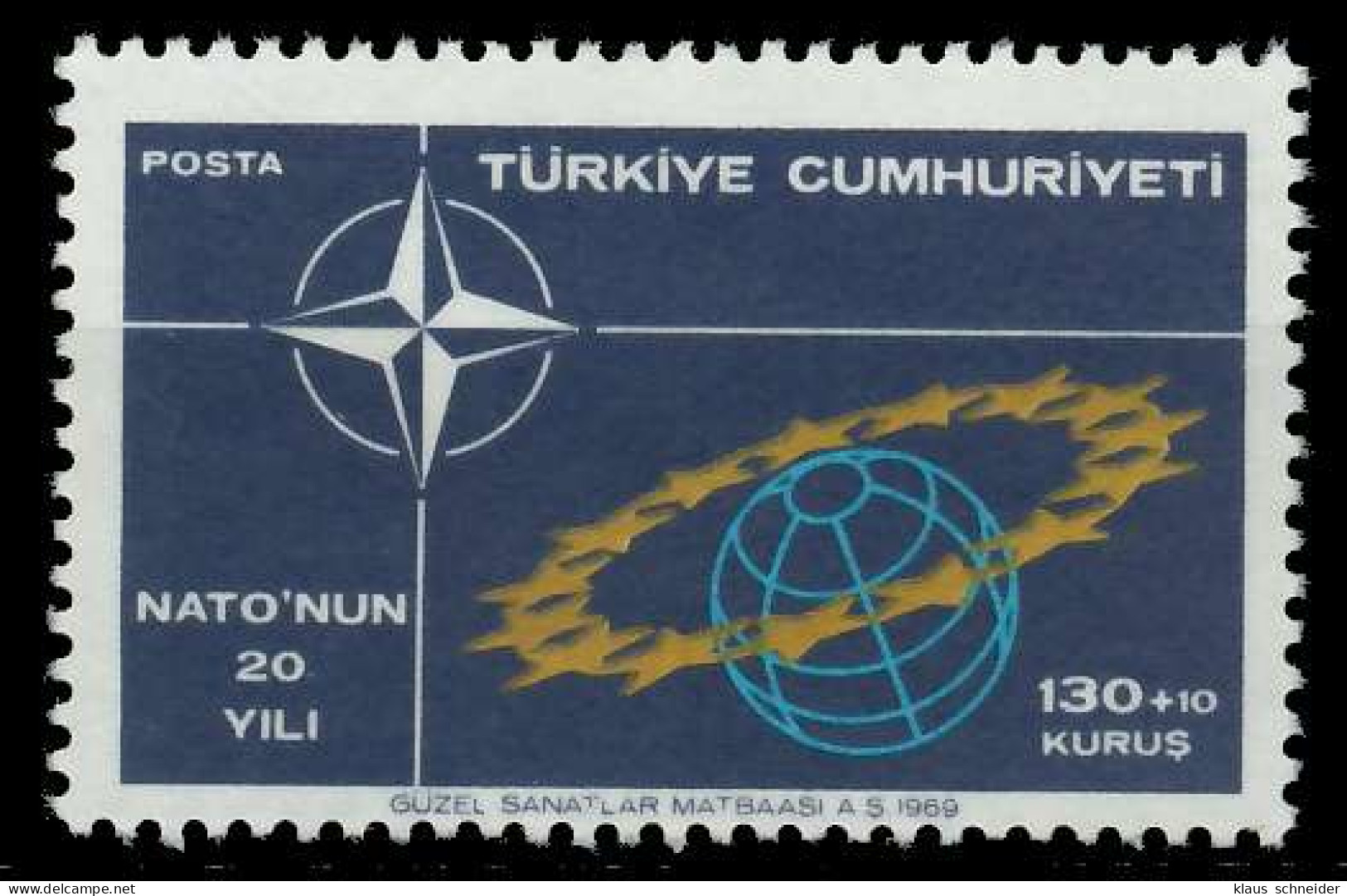 TÜRKEI 1969 Nr 2121 Postfrisch SAE953E - Unused Stamps