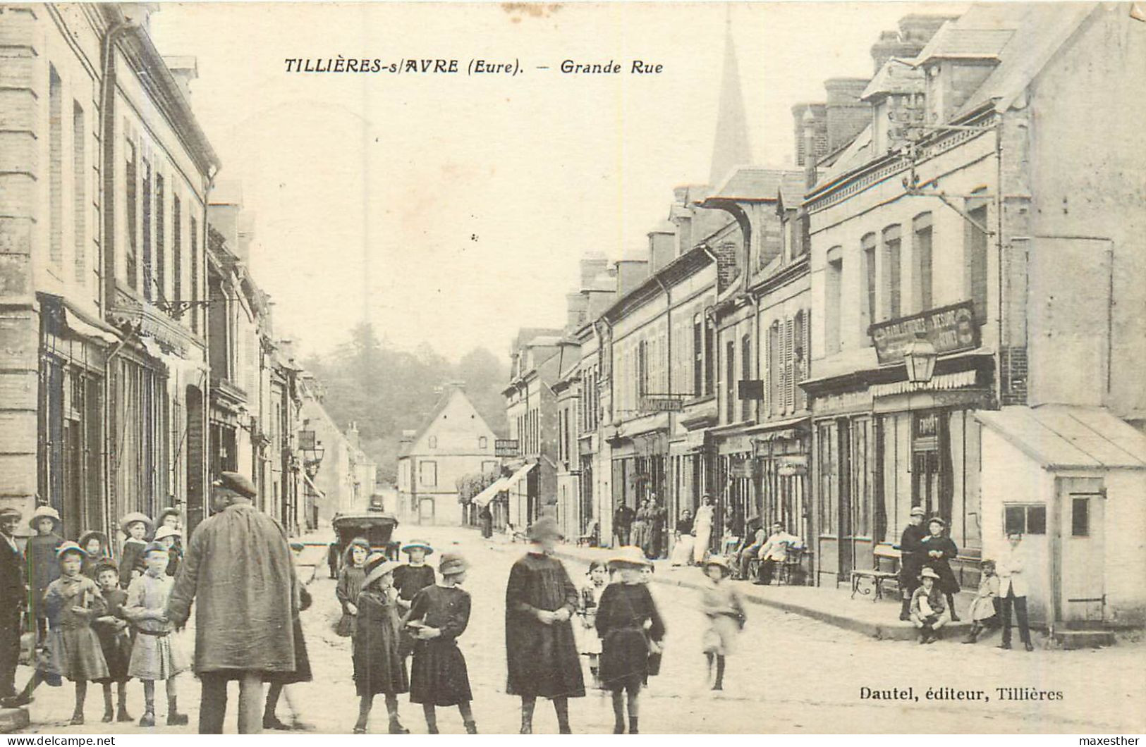 TILLIÊRES EN AVRE Grande Rue - Tillières-sur-Avre