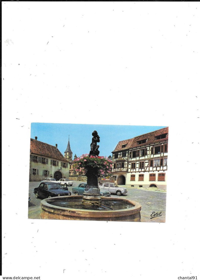 CARTE POSTALE 67 BARR LA FONTAINE FLEURIE - Barr