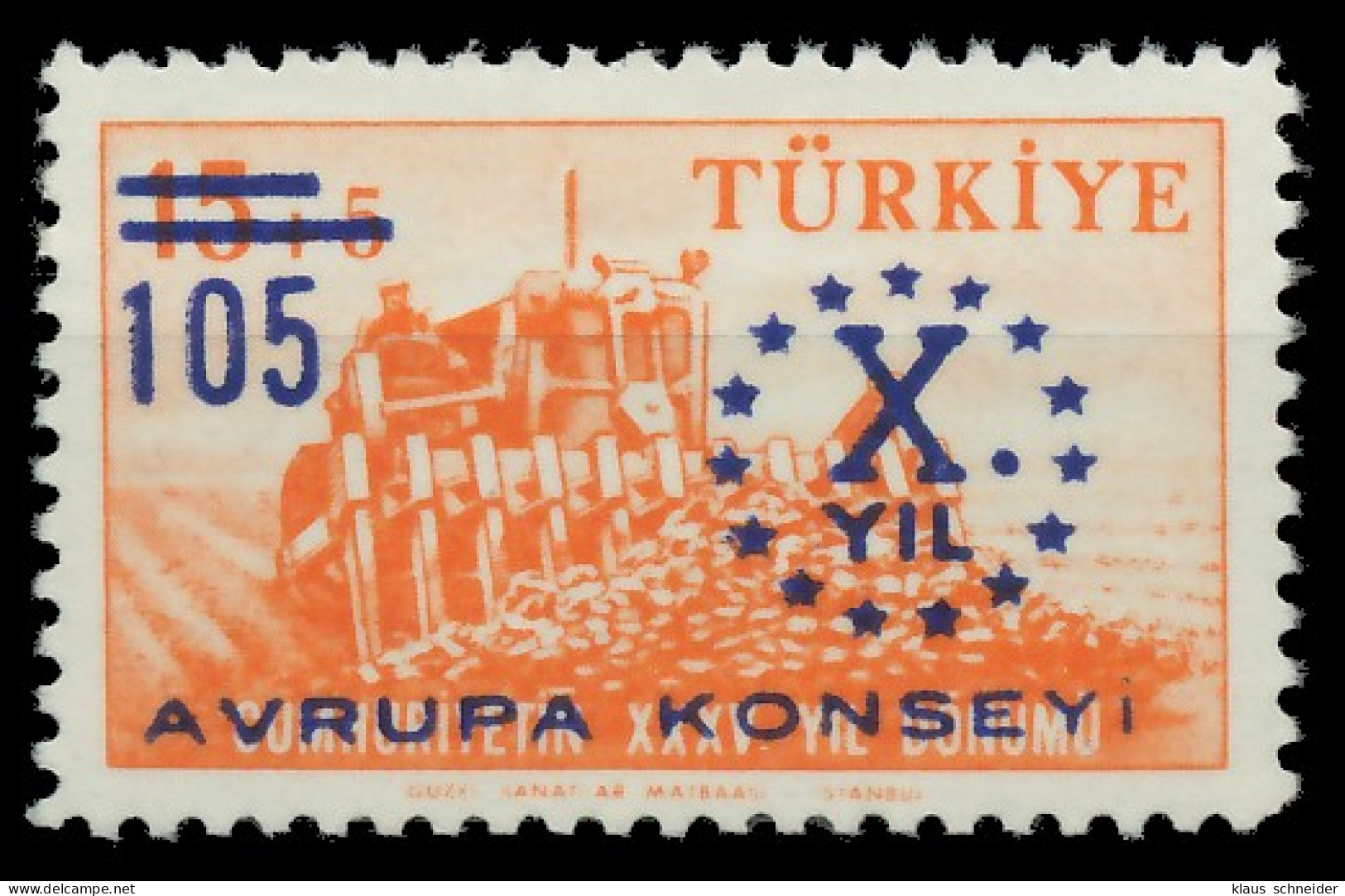 TÜRKEI 1959 Nr 1625 Postfrisch X06AA4A - Ungebraucht