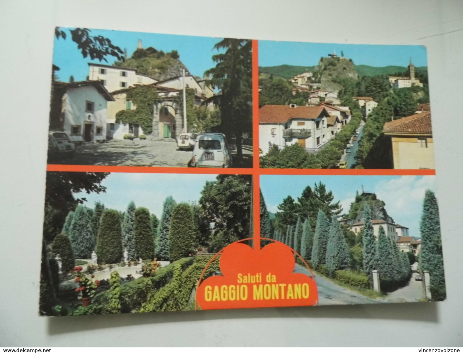 Cartolina Viaggiata "Saluti Da GAGGIO MONTANO" Vedutine  1972 - Ravenna