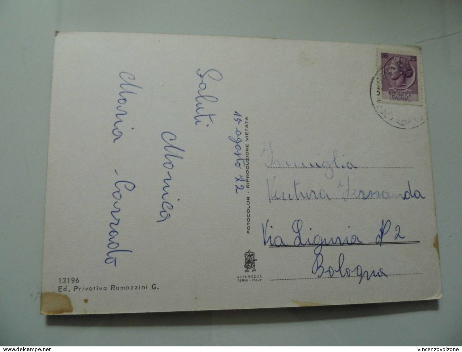 Cartolina Viaggiata "Saluti Da GAGGIO MONTANO" Vedutine  1972 - Ravenna