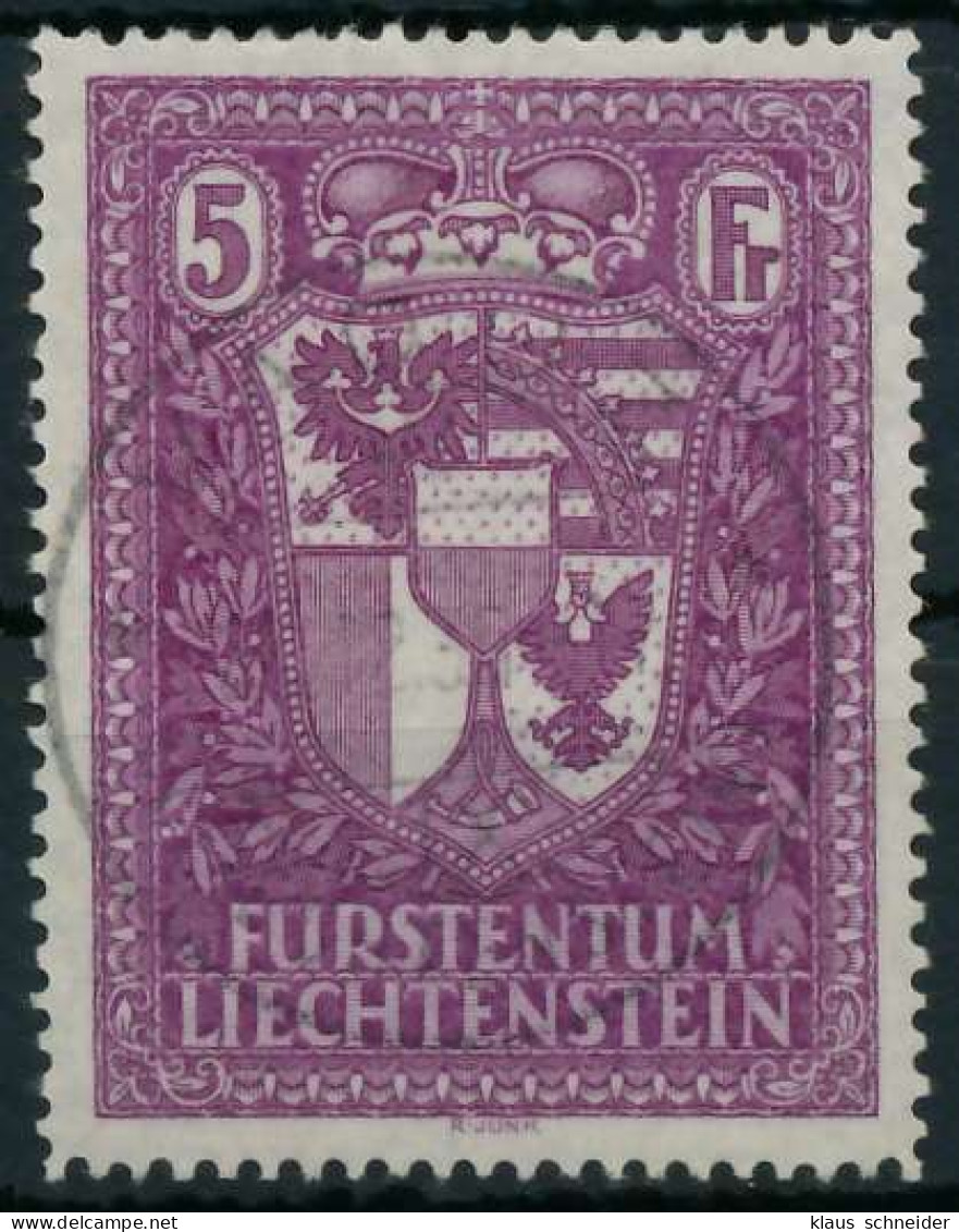 LIECHTENSTEIN 1934 Nr 142 Zentrisch Gestempelt X1E8DFE - Usati