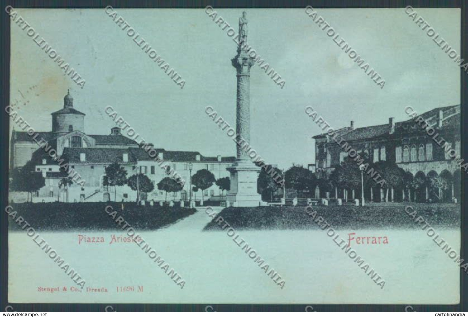 Ferrara Città Chiaro Di Luna Cartolina ZT3283 - Ferrara