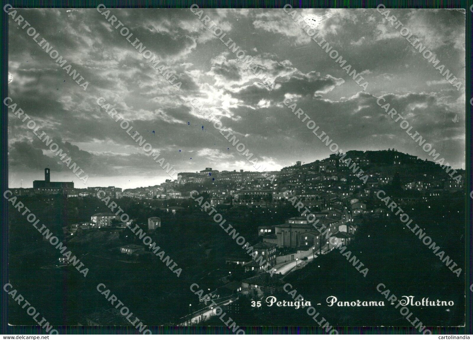 Perugia Città FG Foto Cartolina KB4576 - Perugia