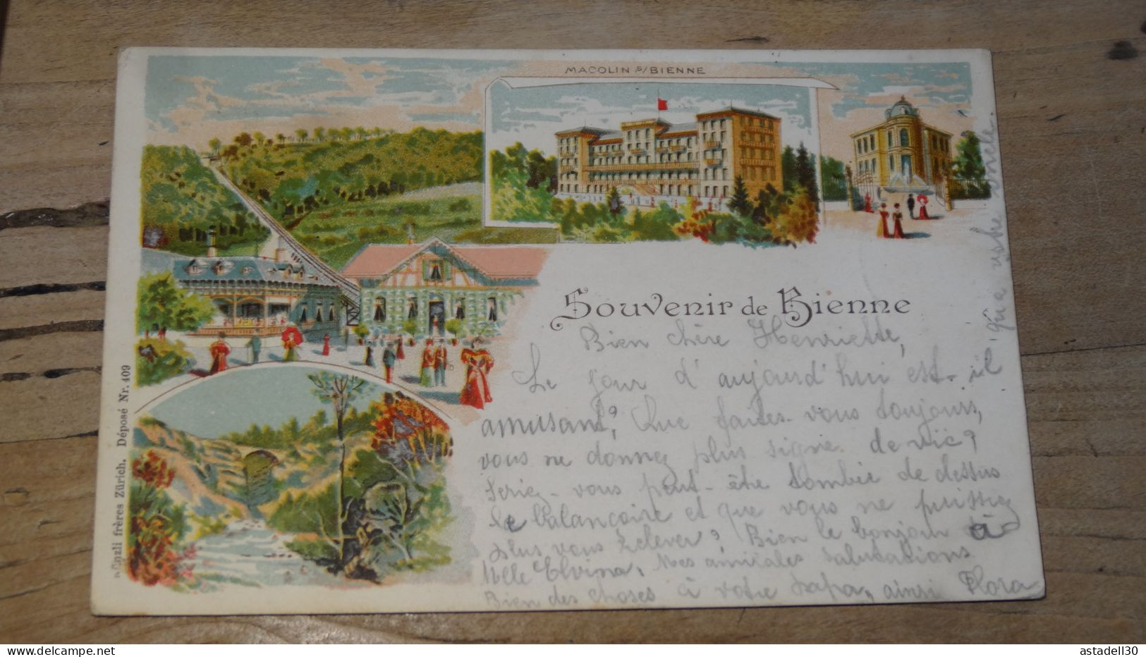 Souvenir De BIENNE  ................ BE-18222 - Bienne